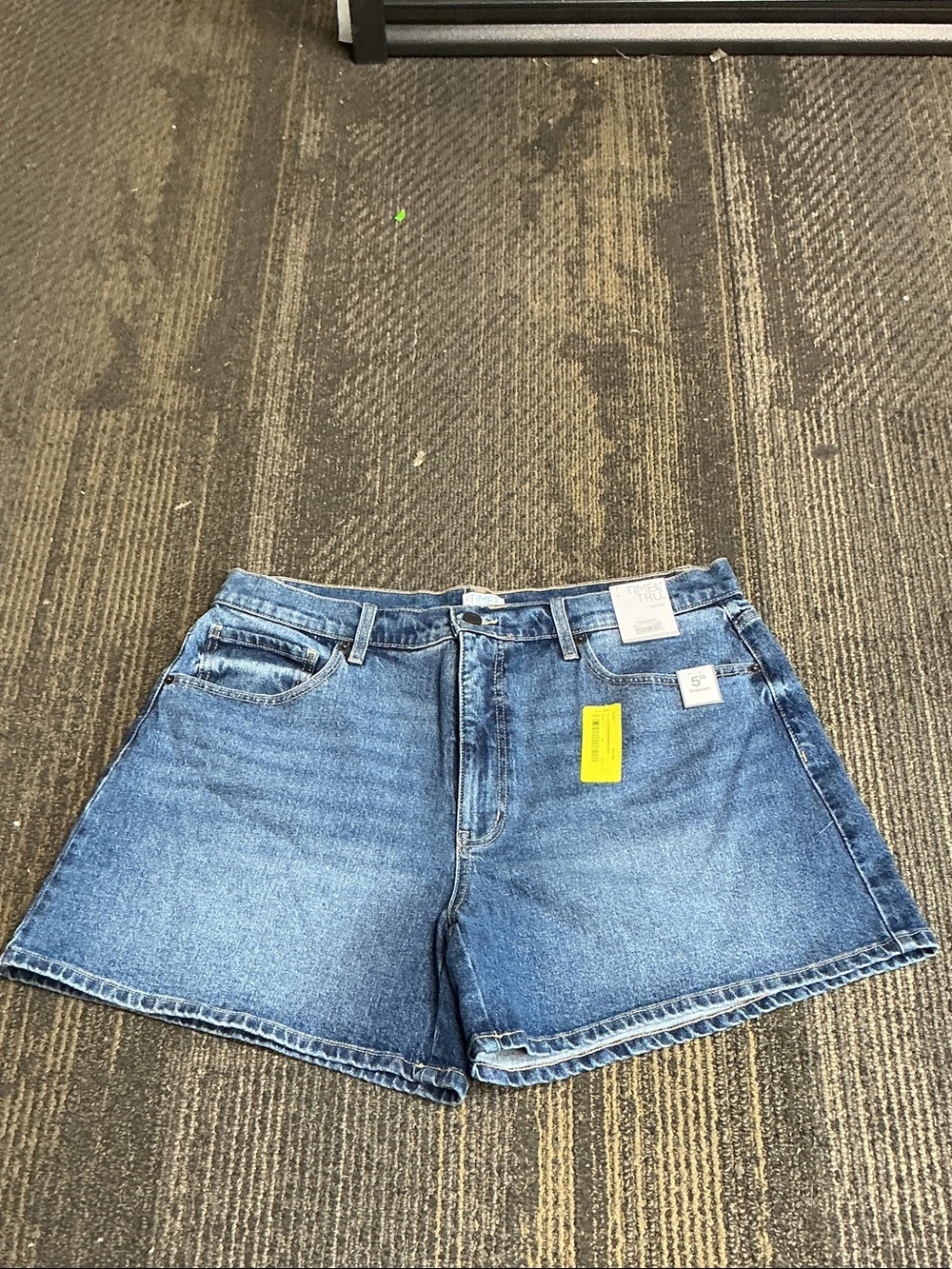 Time and Tru Blue Denim Jean Shorts